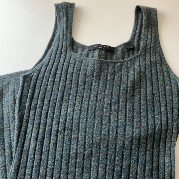 All Saints Margot Long Wool & Alpaca Blend (Size Medium) NWOT - Picture 4 of 14